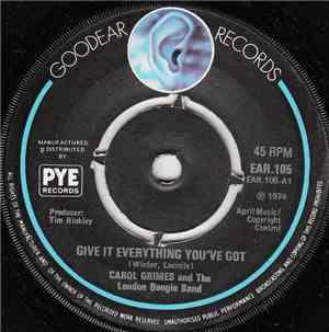 Carol Grimes And The London Boogie Band - Give It Everything You've Got