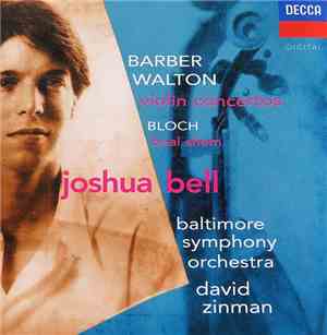 Joshua Bell / Baltimore Symphony Orchestra / David Zinman - Barber . Walton ...