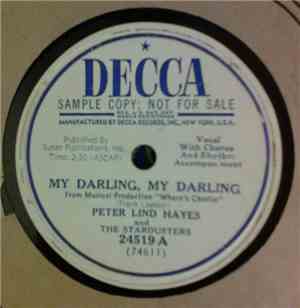 Peter Lind Hayes And The Stardusters - My Darling, My Darling