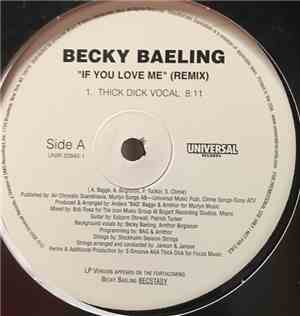 Becky Baeling - If You Love Me (Remix)