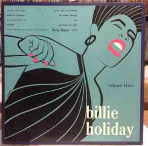 Billie Holiday - Volume Three