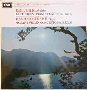Emil Gilels, David Oistrach - Emil Gilels Plays Beethoven Piano Concerto No ...