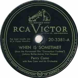 Perry Como - When Is Sometime?