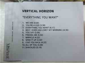 Vertical Horizon - Everything You Want