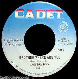 Marlena Shaw - Brother Where Are You / Waiting For Charlie To Come Home