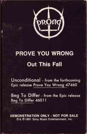 Prong - Prove You Wrong Demo