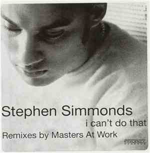 Stephen Simmonds - I Can't Do That