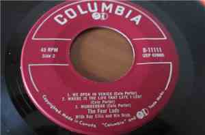 The Four Lads With Ray Ellis And His Orchestra - The Four Lads Sing Kiss Me ...