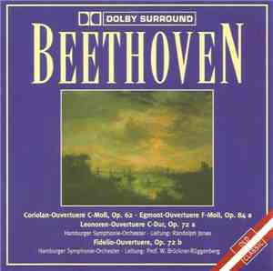 Beethoven, Hamburger Symphonie-Orchester, Randolph Jones, Prof. W. Brückner ...