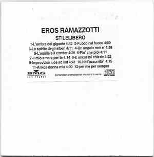 Eros Ramazzotti - Stilelibero