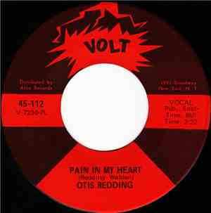 Otis Redding - Pain In My Heart