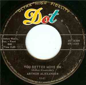 Arthur Alexander - You Better Move On