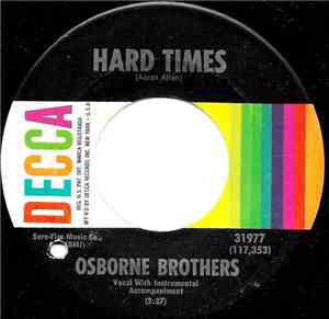 The Osborne Brothers - Hard Times