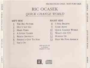 Ric Ocasek - Quick Change World
