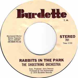 The Shoestring Orchestra - Rabbits In The Park / I Ain't Gonna Cheat On You