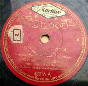 Willy Schneider, Helga Wille Und Die Nicolets, H. Zacharias M. S. Streicher ...