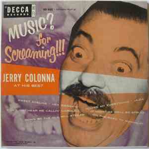 Jerry Colonna - Music For Screaming