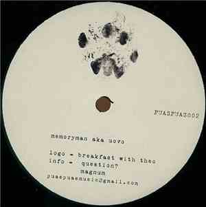 Memoryman aka Uovo - PUASPUAS002