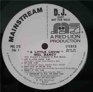 Mel Dancy - A Little Lovin'