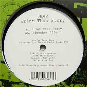 Umek - Print This Story