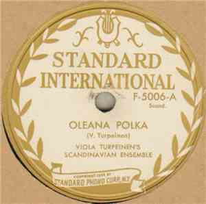 Viola Turpeinen's Scandinavian Ensemble - Oleana Polka / Nikolina - Hambo