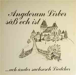 Various - Angderm Lirber Såß Ech Ist