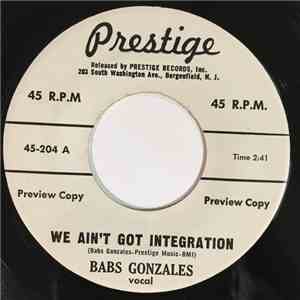 Babs Gonzales - We Ain't Got Integration / Lonely One