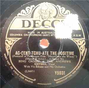 Bing Crosby And The Andrews Sisters With Vic Schoen And His Orchestra - Ac- ...