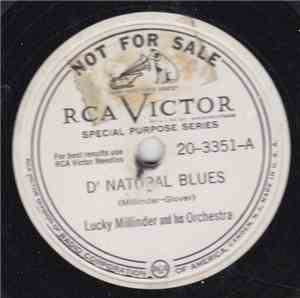 Lucky Millinder And His Orchestra - D'Natural Blues / Little Girl, Don't Cr ...