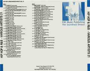 Various - Hip Hop and R&B Various Artists 21
