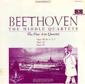 Beethoven, The Fine Arts Quartet - The Middle Quartets • Opus 59 No. 1,2,3  ...