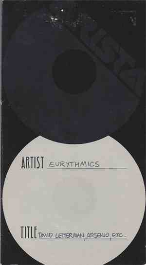 Eurythmics - David Letterman, Arsenio, Etc.