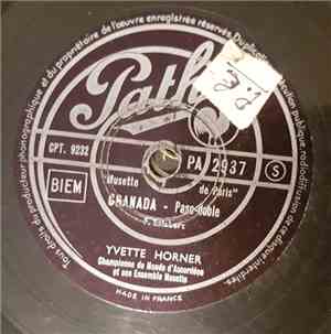 Yvette Horner Championne Du Monde D'Accordéon Et Son Ensemble Musette - For ...