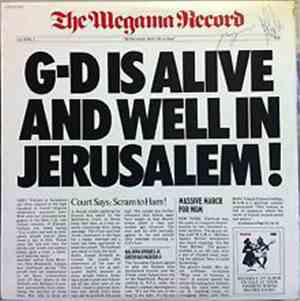 Megama - G-d Is Alive And Well In Jerusalem!