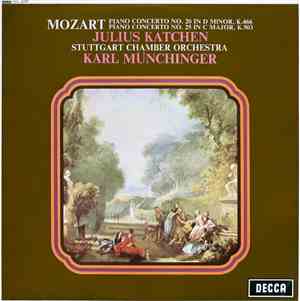 Mozart, Julius Katchen, Stuttgart Chamber Orchestra, Karl Münchinger - Pian ...