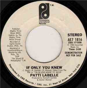 Patti LaBelle - If Only You Knew