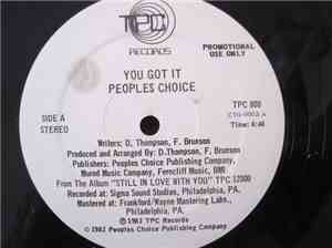 People's Choice - You Got It
