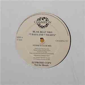 Blak Beat Niks - 7 Days And 7 Nights