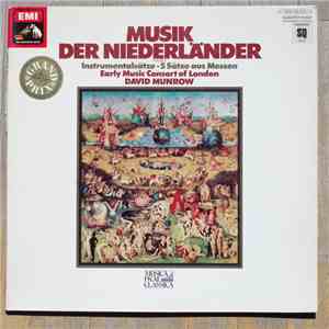 David Munrow, The Early Music Consort Of London - Musik Der Niederländer Fo ...