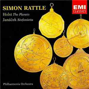 Holst / Janáček, Simon Rattle, Philharmonia Orchestra - The Planets / Sinfo ...