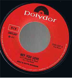 Mac & Katie Kissoon - Hey You Love