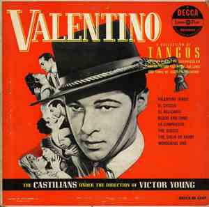 The Castilians Under The Direction Of Victor Young - Valentino (A Collectio ...