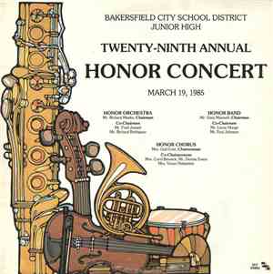 Various - Twenty-Ninth Annual Honor Concert