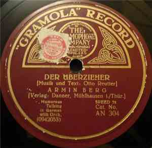 Armin Berg - Der Gewissenhafte Maurer / Der Überzieher