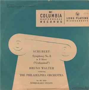 Bruno Walter, The Philadelphia Orchestra - Schubert, Symphony No. 8 in B Mi ...