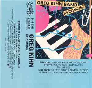 Greg Kihn Band - Kihntinued