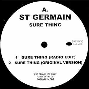 St Germain - Sure Thing