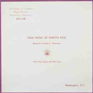 Various - Folk Music Of Puerto Rico