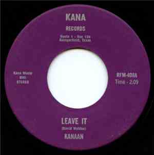 Kanaan  - Leave It / Something Inside