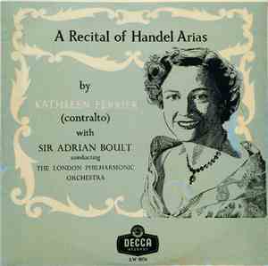 Kathleen Ferrier - A Recital Of Handel Arias